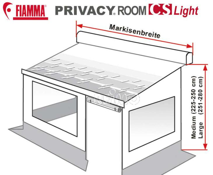 Privacy CS Light 410cm için - 2