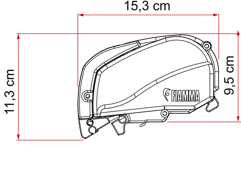 Çatı Tentesi F80S Beyaz 2,9 Gri Kasa - 6