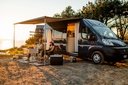 Fiamma F80S Çatı Tipi Tente Siyah Kasa 3,4 m Gri Kumaş - 2