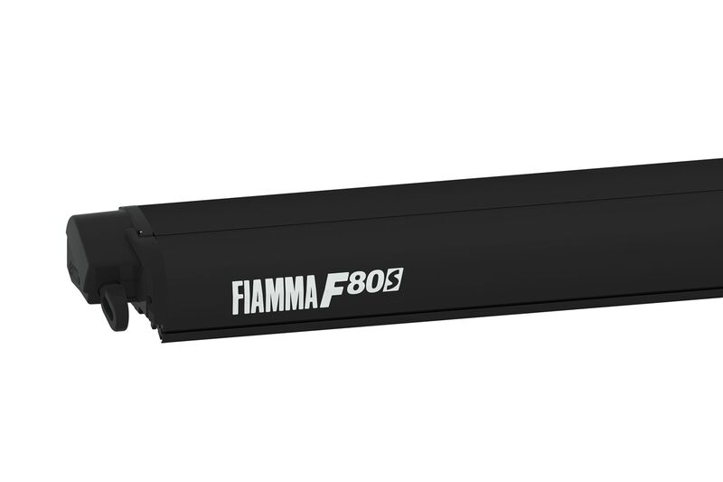 Fiamma F80S Çatı Tipi Tente Siyah Kasa 4,5 m Gri Kumaş - 2