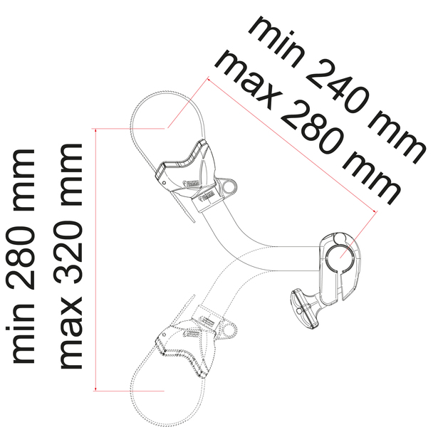 Bike-Block Pro S2 Bisiklet Sabitleme Kolu - 2