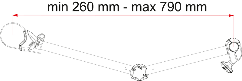 Bike-Block Pro S D3 Bisiklet Sabitleme Kolu - 2