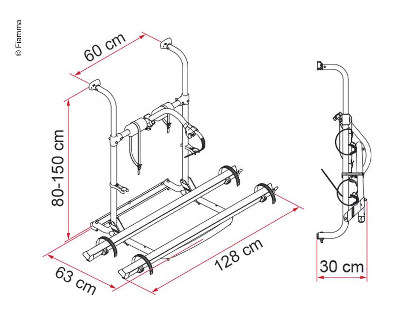 Carry Bike UL 2 Bisikletli Arka Taşıyıcı - 2