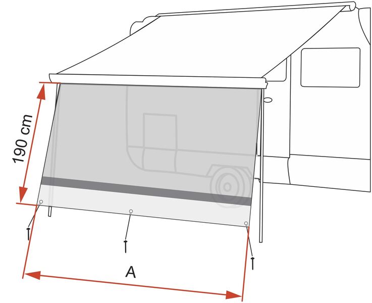 SunView XL 400 cm Ön Panel - 6