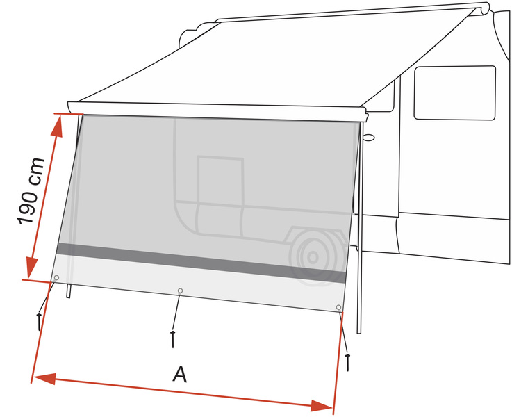 SunView XL 550 cm Ön Panel - 6