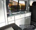 VW T5/6 TrioStyle mobilya seti, kısa şasi, beyaz - 2
