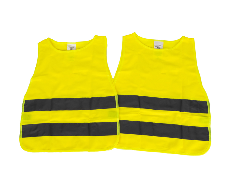 Uyarı Yeleği Seti, Sarı, 4'lü - 4
