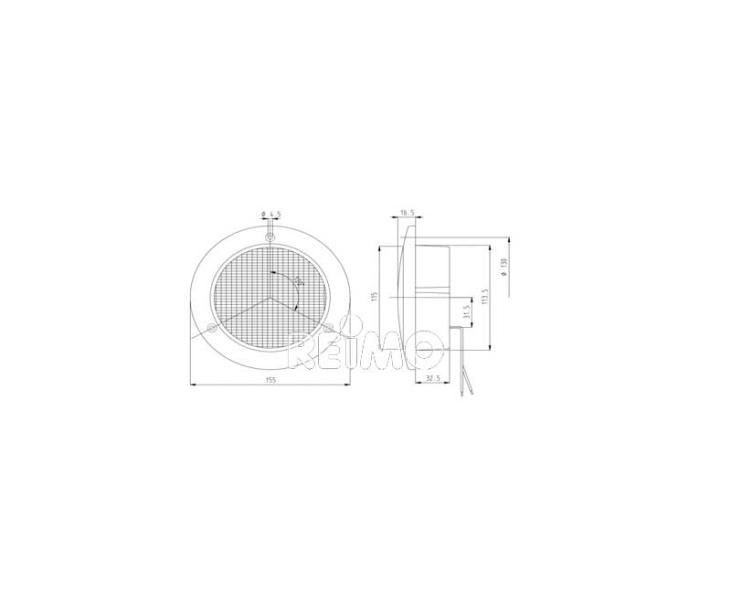 LED Sis Lambası 12V 3W Kırmızı - 2