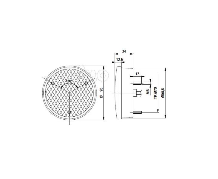 LED Arka Sis Lambası 4W Şeffaf - 2