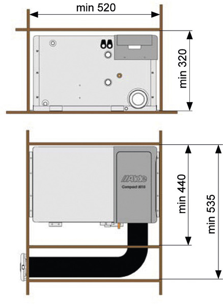 Alde Compact 3030 Sıcak Su Isıtma Sistemi (3 kW) - 4