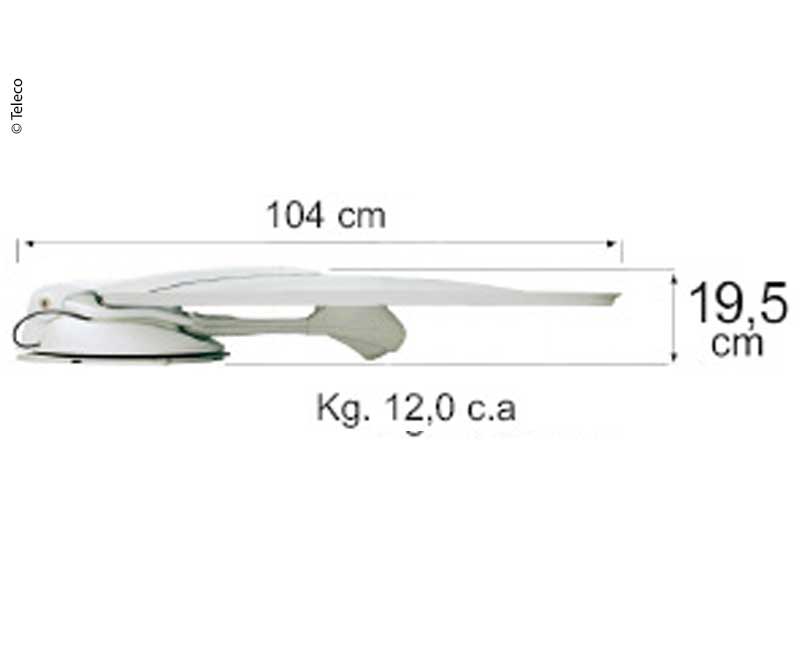 FlatSat Skew Easy Smart 90 - 2