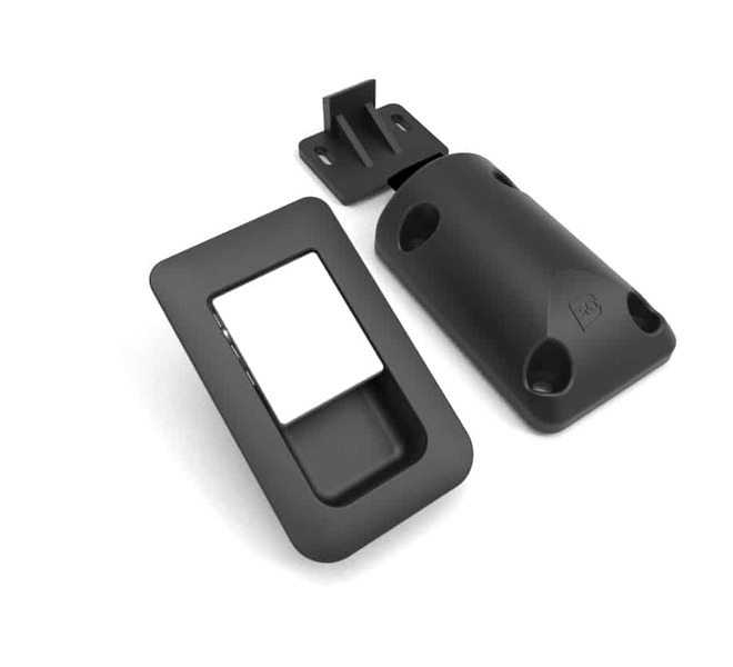 Kapı Kilidi 36x59 mm Siyah Blister - 2