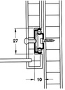 Çekmece Kızağı 342mm 2 Adet - 2