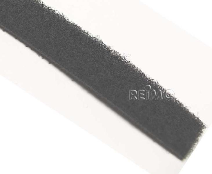 Pelüş Cırt Bant 10mm Gri 5m - 2