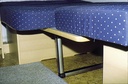 Eklemli Katlanır Masa Ayağı 74 cm Gümüş - 2