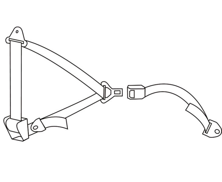 3 Noktalı Otomatik Kemer 400 cm - 3
