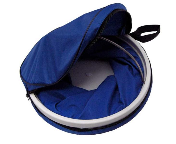 Kunstst.Falteimer blau 9l - 4