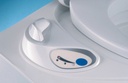 Kasetli Tuvalet C402-X Elektrikli Sol Beyaz - 2