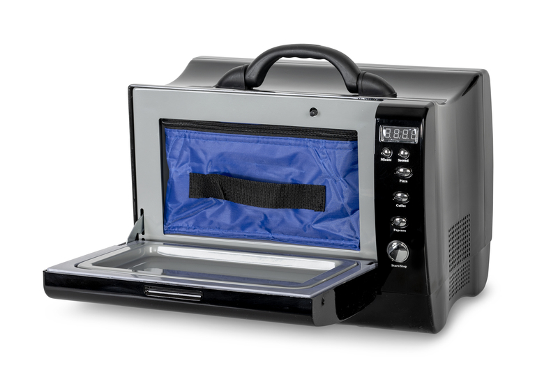 Mikrodalga Fırın 12V/230V (Siyah) - 3