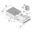 Siyah Çekmece Buzdolabı D20A - 4