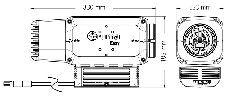 Truma Eezy Elektrikli Isıtıcı - 4