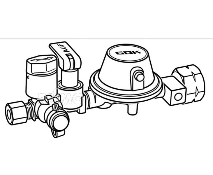 Direkt Gaz Regülatör Sistemi 50 mbar SB - 2