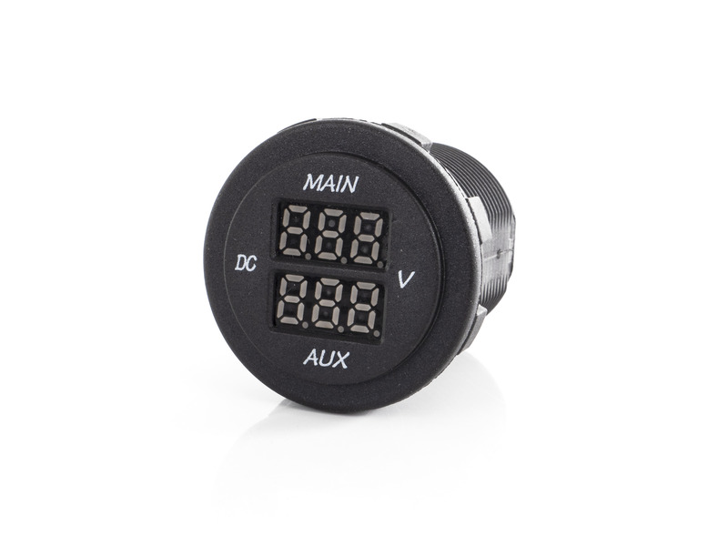 Çift Voltaj Ölçer 6-60V DC - 2