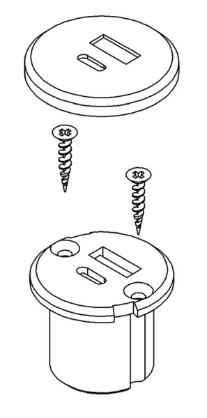 USB/C Sıva Altı Priz Siyah - 2