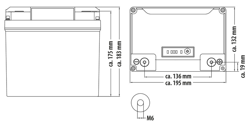 LiFePO4 Akü Li50BT-H - 4