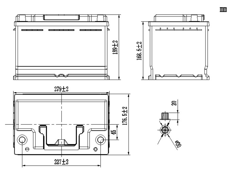 Li100BH6 LiFePO4 Batarya - 4