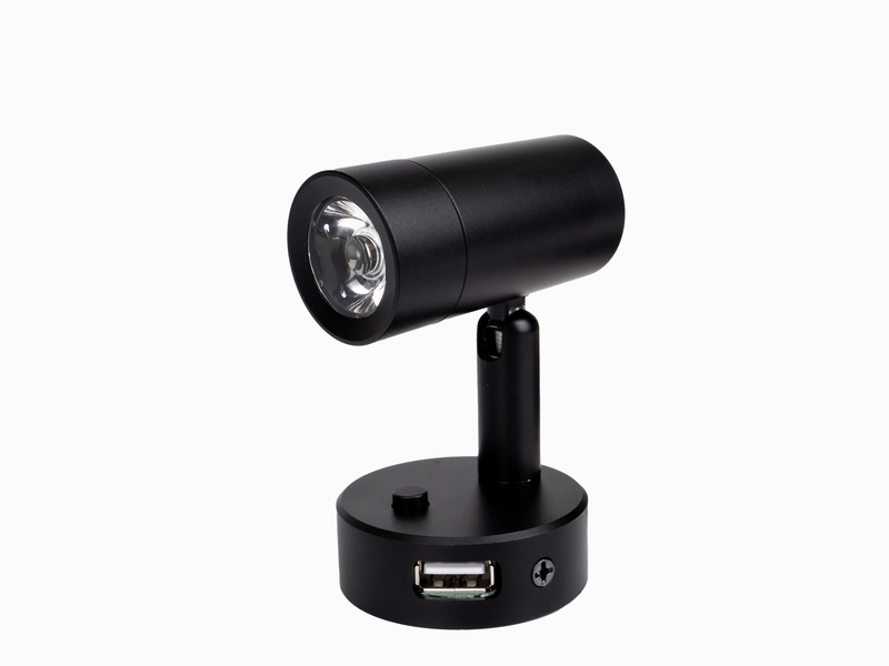 LED Okuma Lambası Siyah - 2