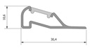 LED Çizgi Lamba 500 Şalter Sol - 3