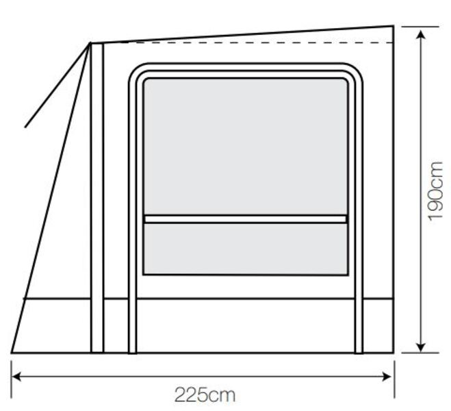 ESPRIT PRO X 350M ek çadır - 2