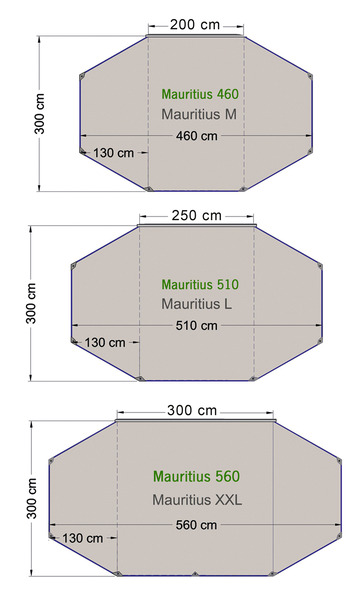 Mauritius 460 güneşlik - 4