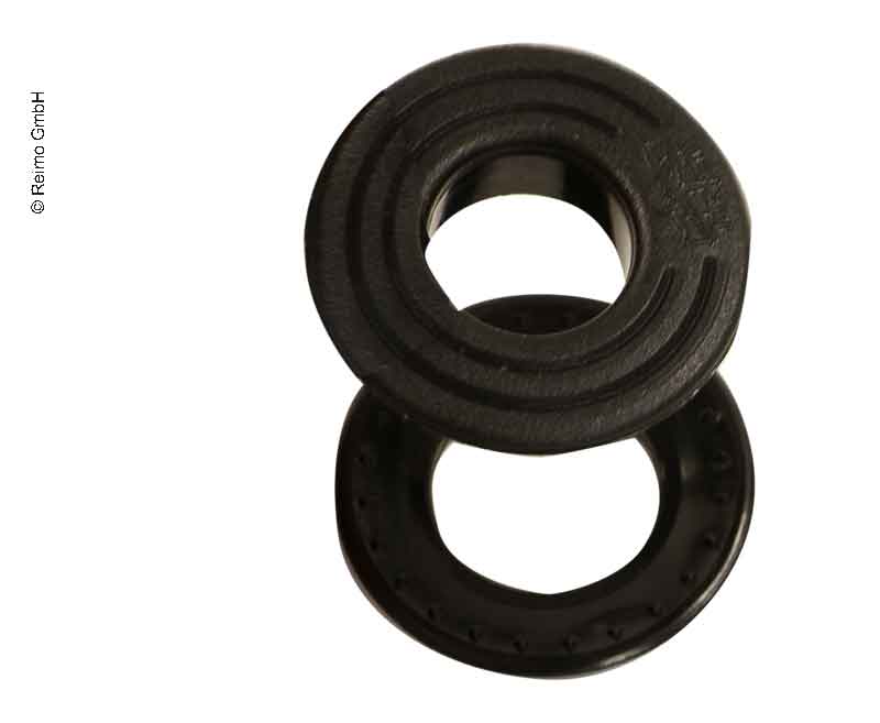Plastik kuşgözü halkalar, 15 mm, 12 adet - 3