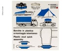 Plastik kuşgözü halkalar, 15 mm, 12 adet - 4