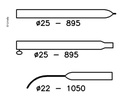 Dachauf.Stg.ge.210-275,AL alüminyum çatı dikme direği 210-275 cm - 4