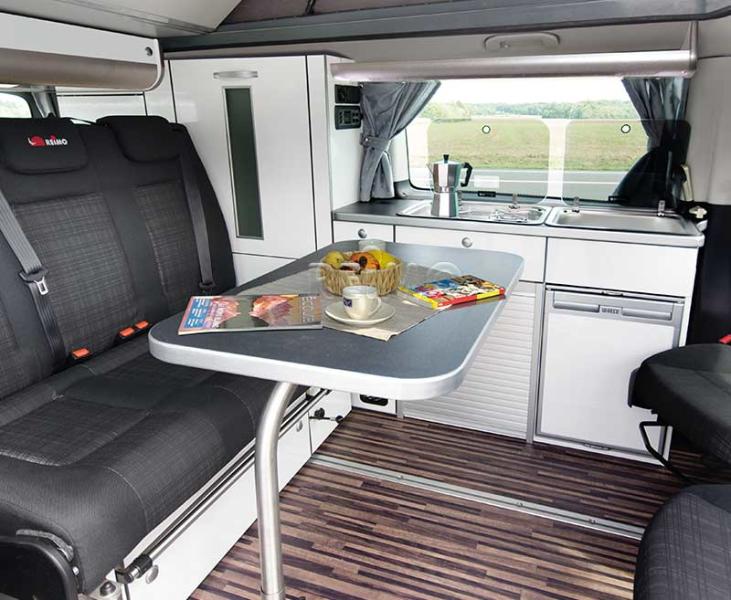 Çok Fonksiyonlu Masa – VW T5/T6/Vito (Gümüş) - 2