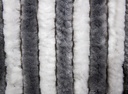 Peluş Kapı Perdesi 56x185 gri/beyaz - 2