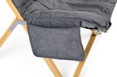 LOUNGE Katlanır Koltuk, Gri - 5