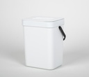 Mülleimer 3 Liter weiß - 3