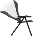 AirSelect XL Kamp Sandalyesi, Gri - 4
