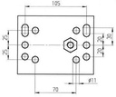 Klemmschelle D48mm Guss Döküm 48 mm Boru Kelepçesi - 3