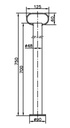 Stützrohr RSR 48-700mm RSR 48-700 mm Destek Borusu - 2