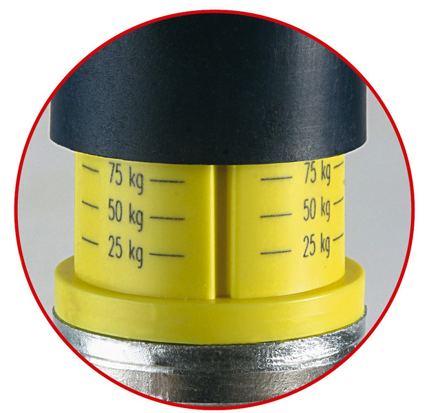 Stützr.215x70 48mmKunstst 48 mm Plastik Jantlı Pilot Tekerlek 215x70 - 2