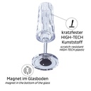 Mıknatıslı Şampanya Kadehi 2'li Set, Plastik - 2