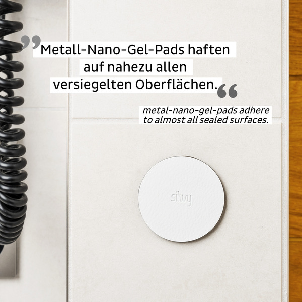 SILWY Nano Jel Ped, 4'lü Set, Ø6,5 - 5