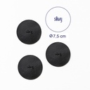 SILWY Nano Jel Ped, 4'lü Set, Ø7,5 - 3