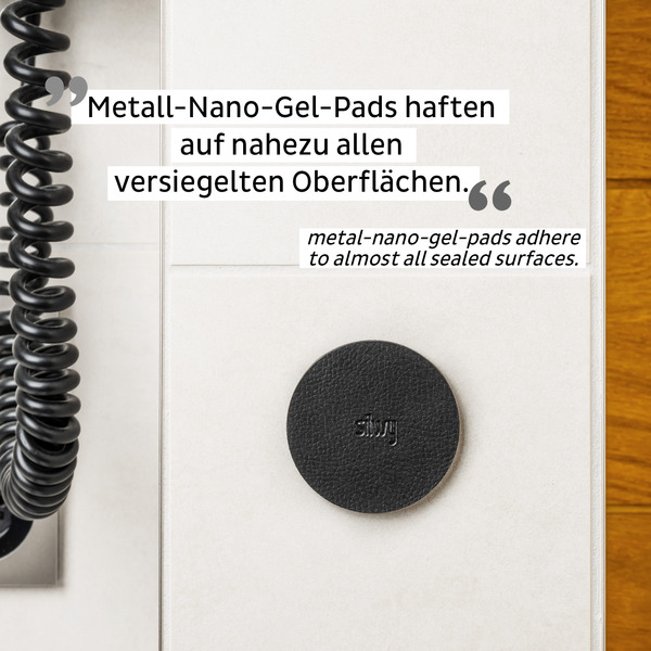 SILWY Nano Jel Ped, 4'lü Set, Ø7,5 - 5