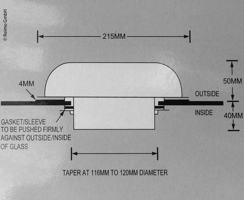 Solar Ventilator 215mm - 2